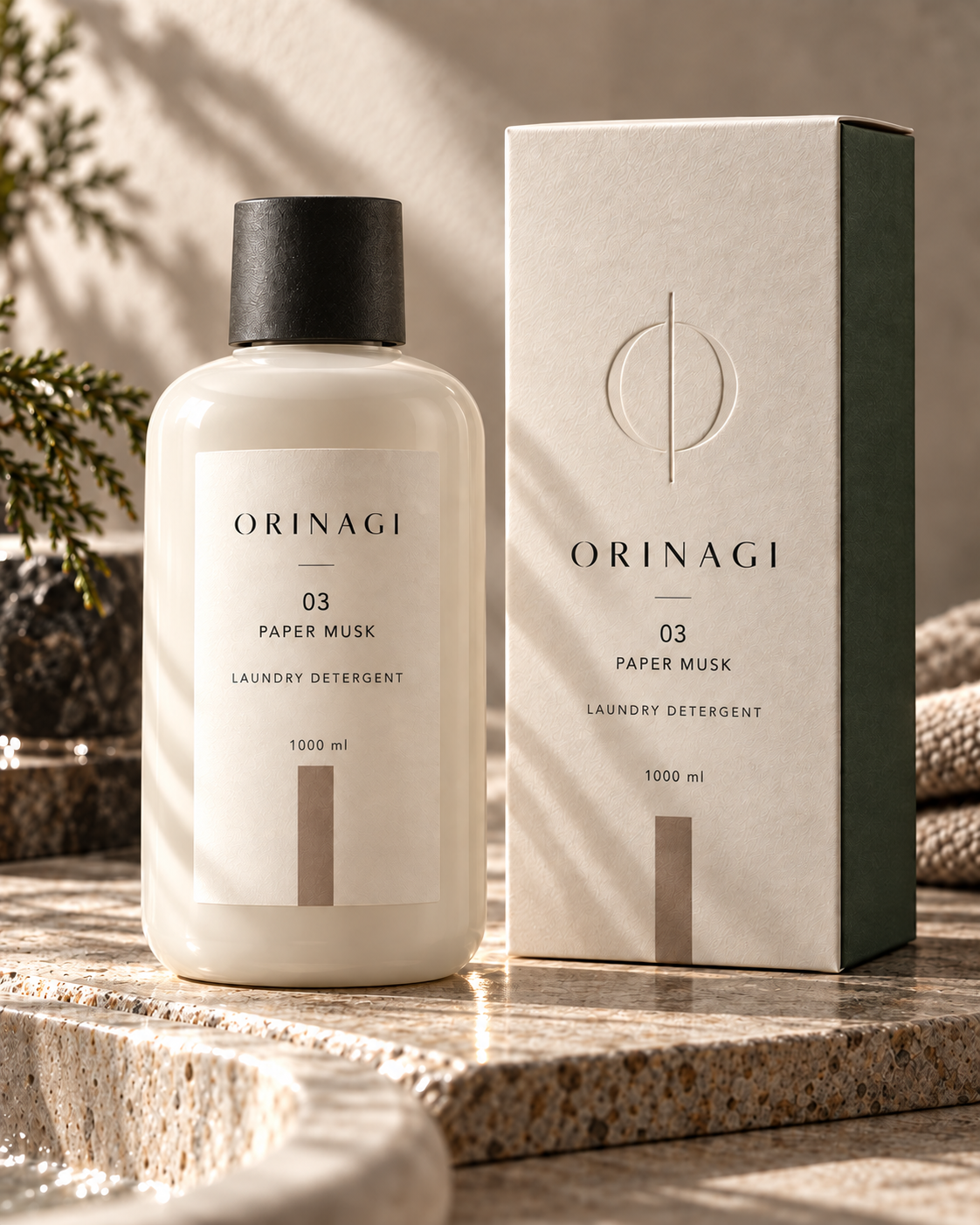 PAPER MUSK — Laundry Detergent 1000 ml with packaging