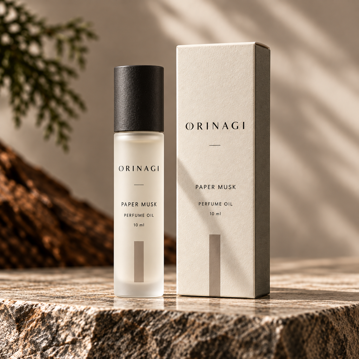 PAPER MUSK — Perfume Oil — packaging concept