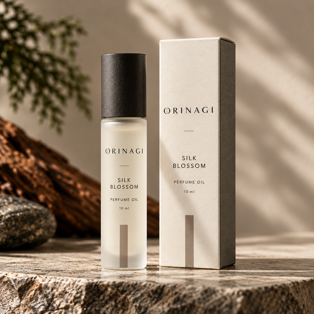 SILK BLOSSOM — Perfume Oil — packaging concept