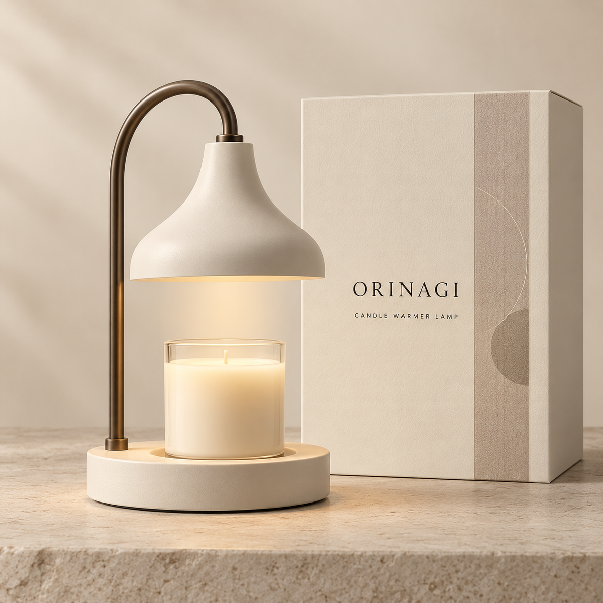 ORINAGI Candle Warmer Lamp — product design concept