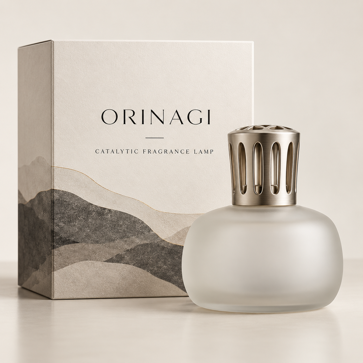 Catalytic Fragrance Lamp — packaging concept