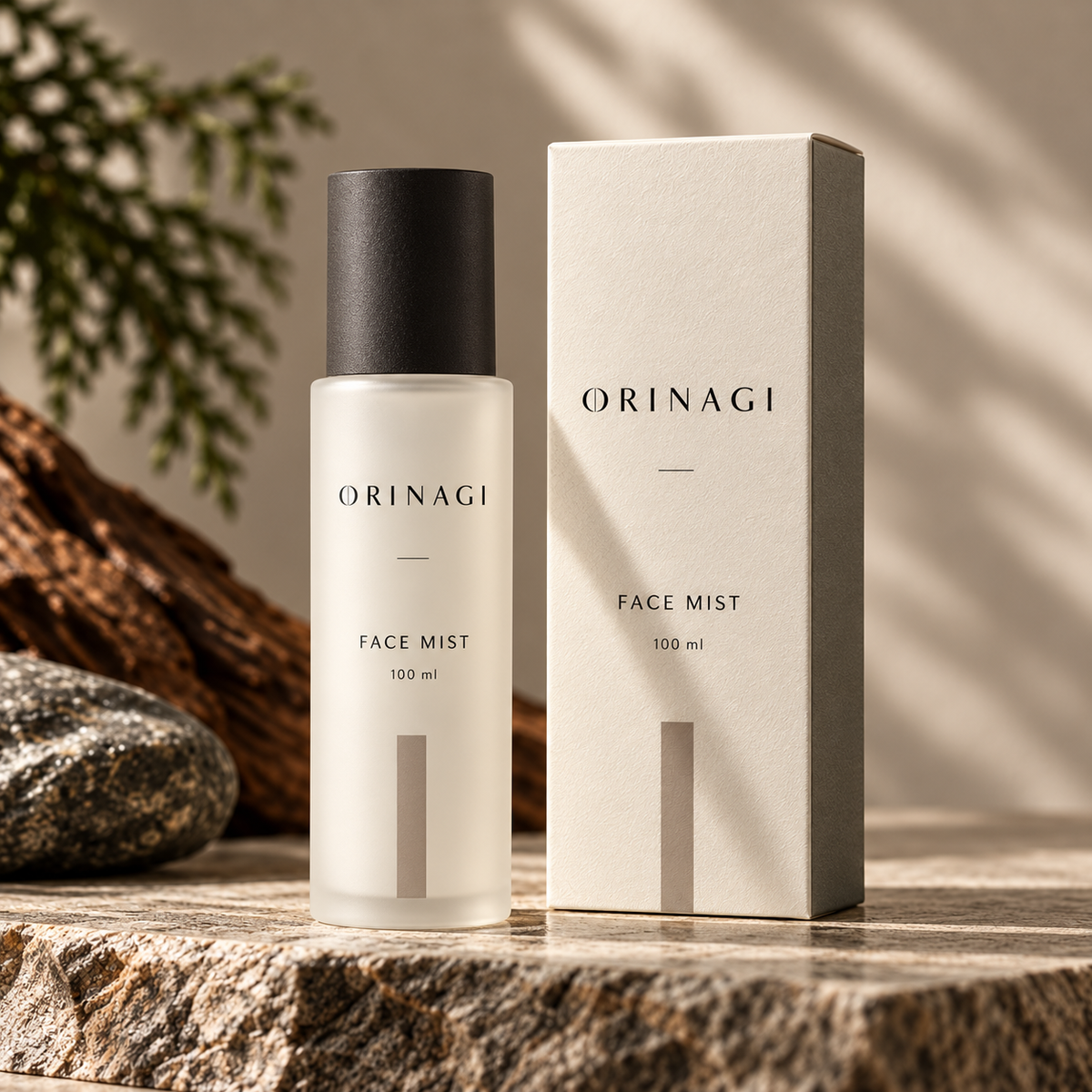 ORINAGI Face Mist — packaging concept