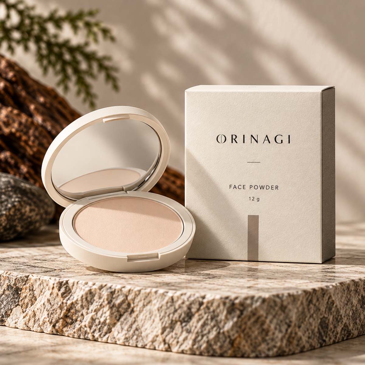 ORINAGI Face Powder — packaging concept