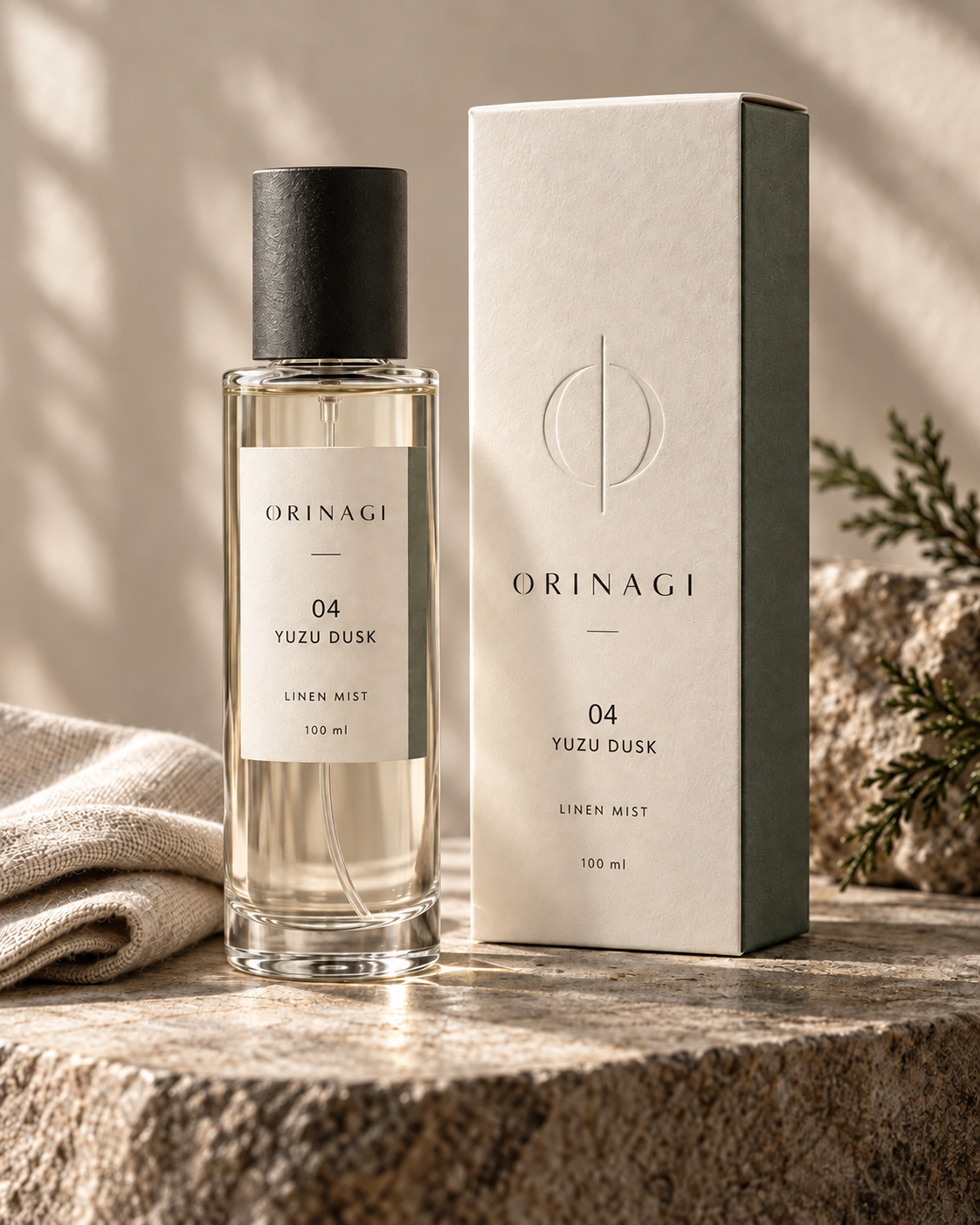 ORINAGI Linen Mist — YUZU DUSK