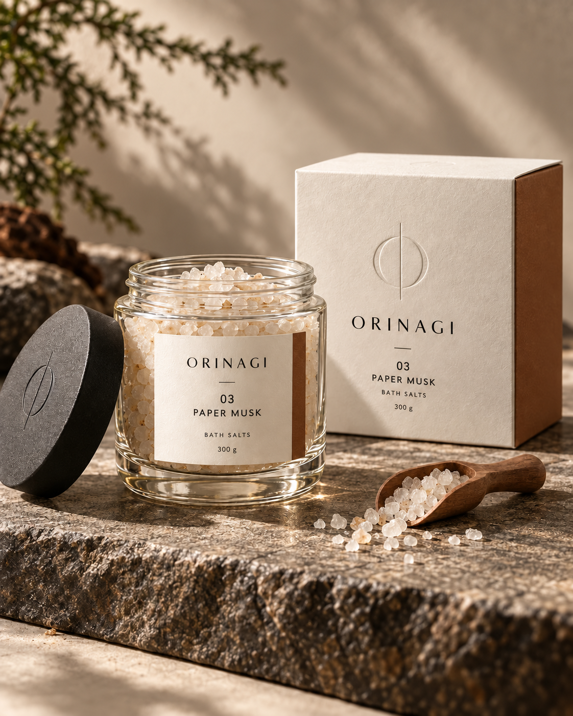 ORINAGI Bath Salts — PAPER MUSK