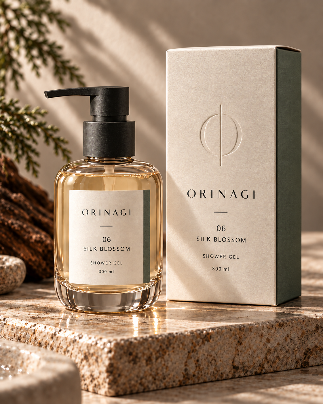 ORINAGI Shower Gel — SILK BLOSSOM