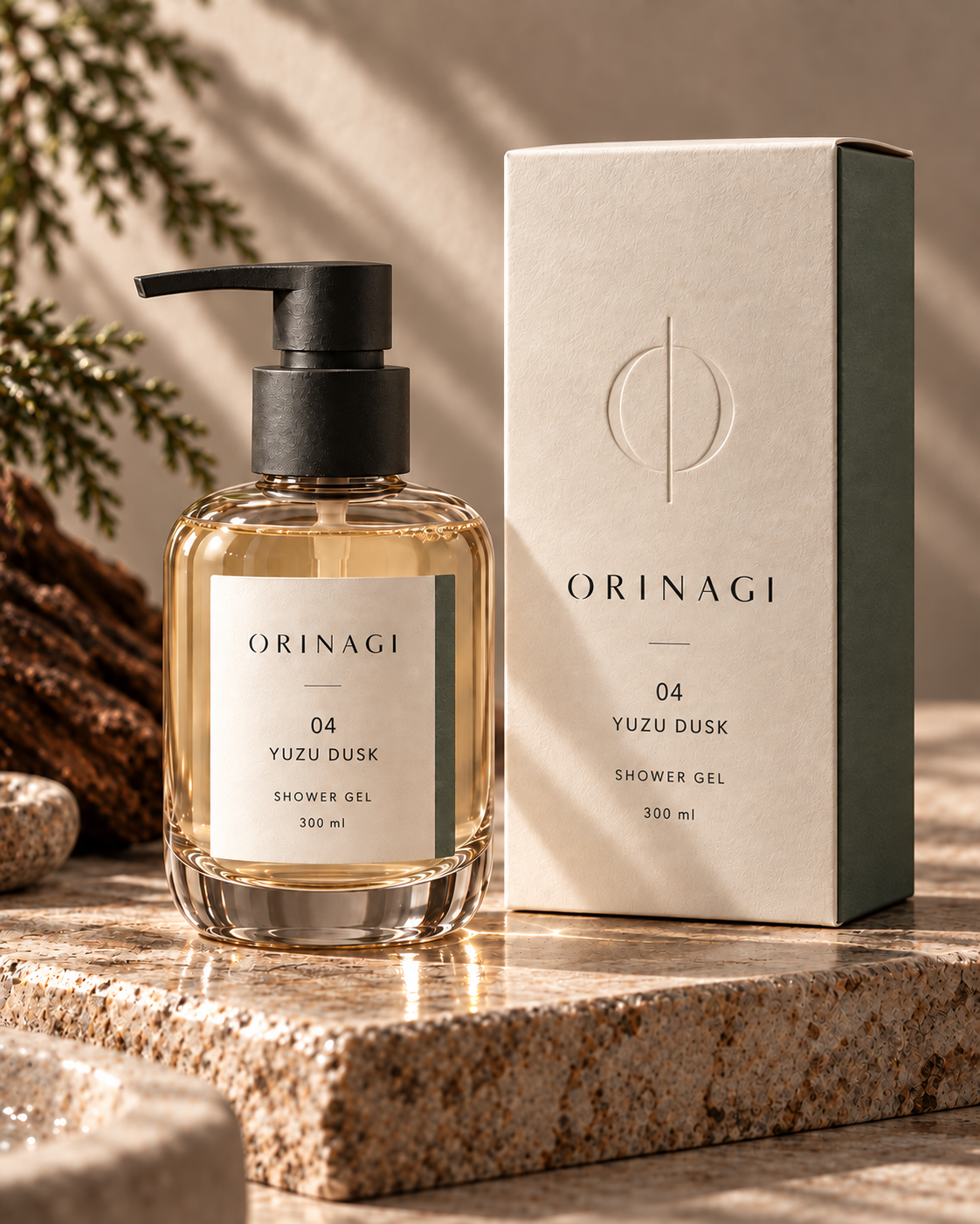 ORINAGI Shower Gel — YUZU DUSK