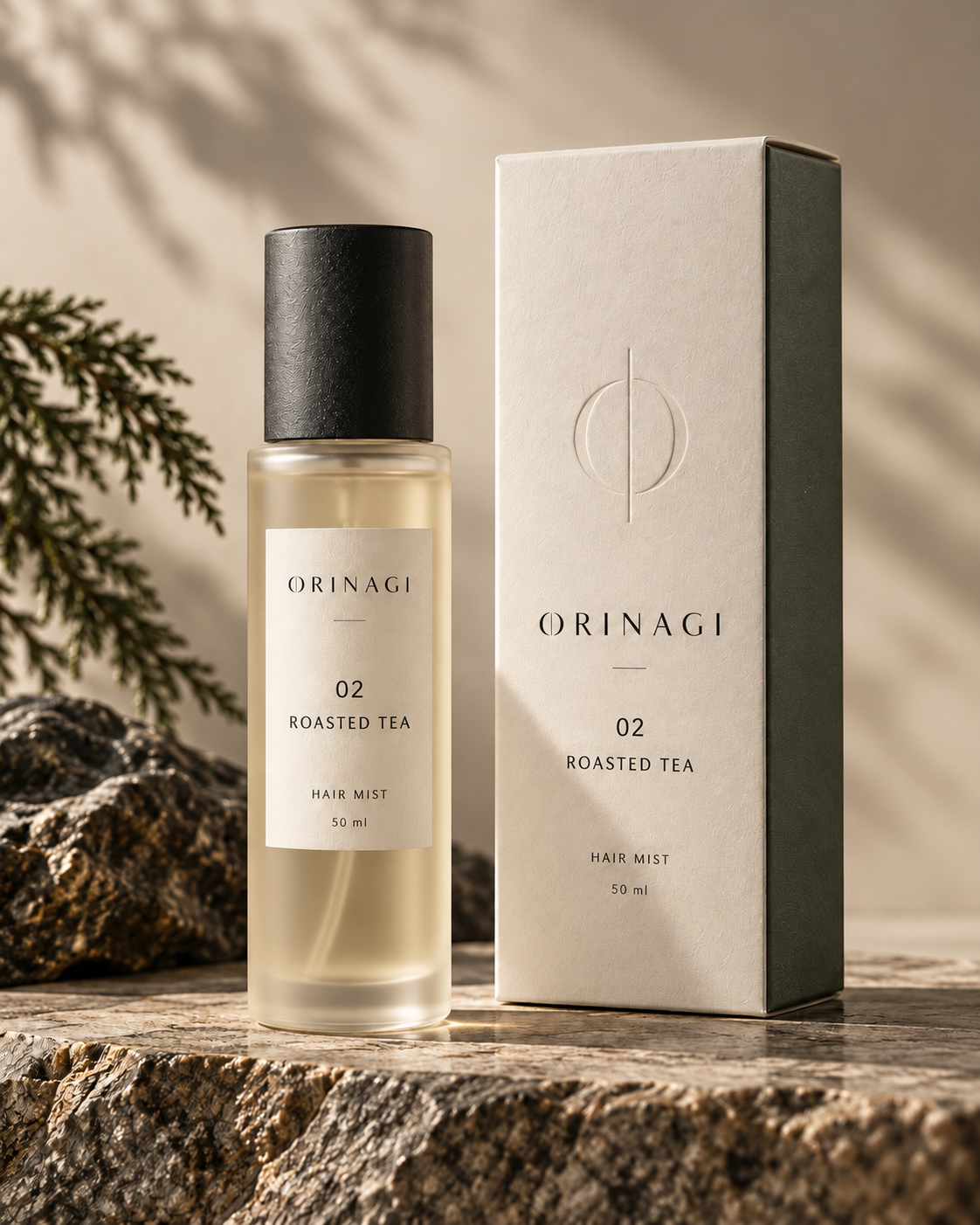 ORINAGI Hair Mist — ROASTED TEA — 50 ml