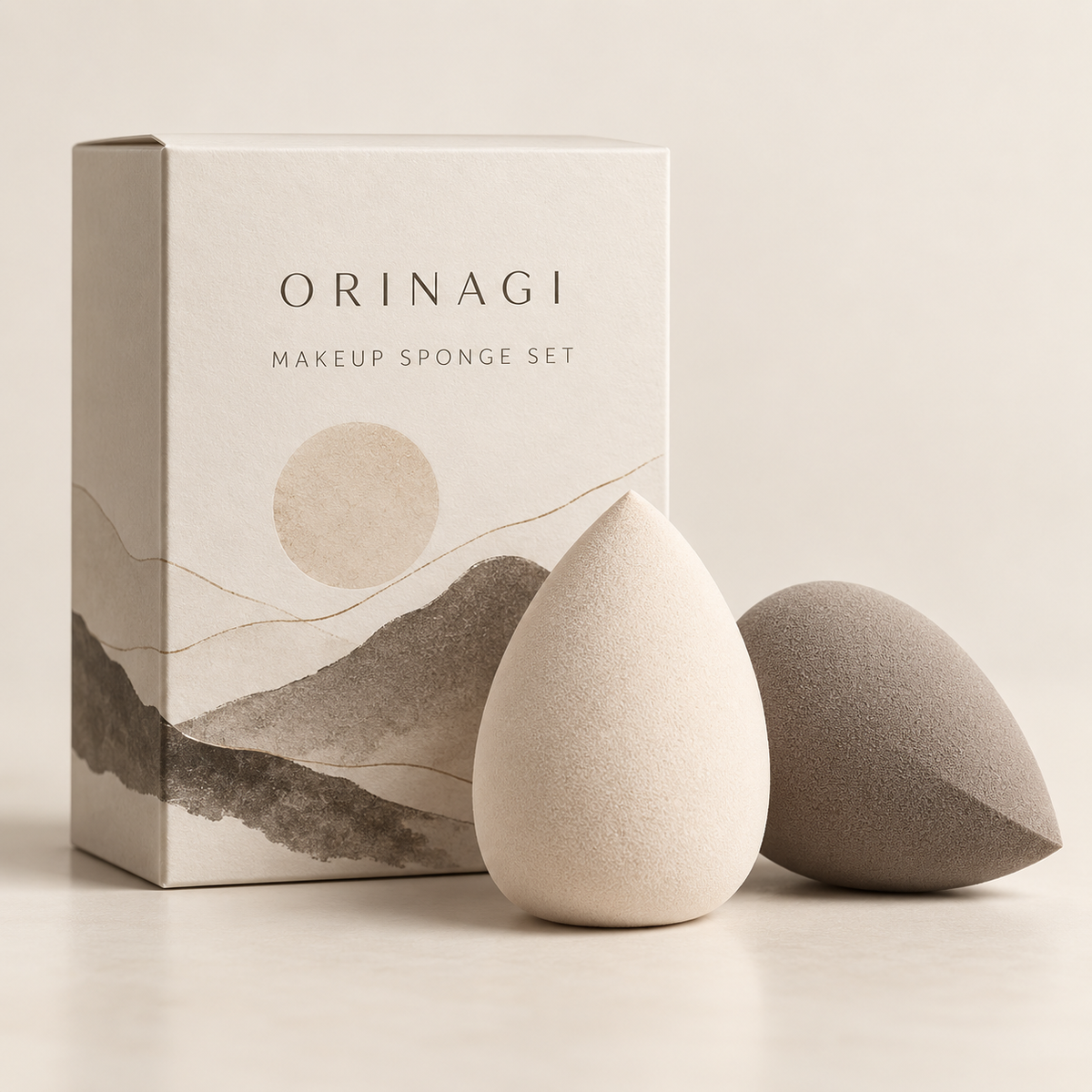 Makeup Sponge Set — packaging concept