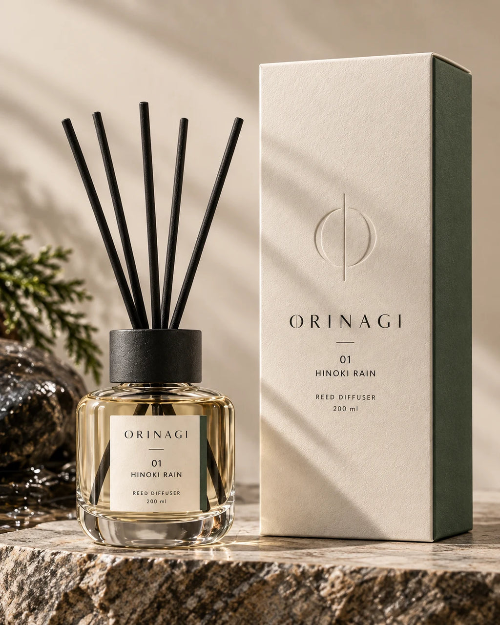HINOKI RAIN — ناشر العطر بالأعواد 200 مل