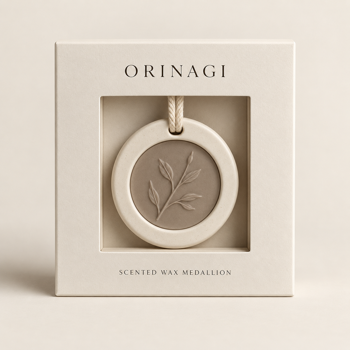 Scented Wax Medallion — packaging concept