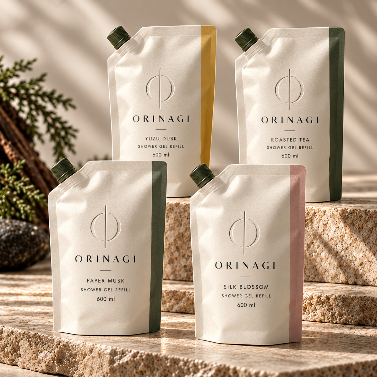 ORINAGI Shower Gel Refill packaging concept