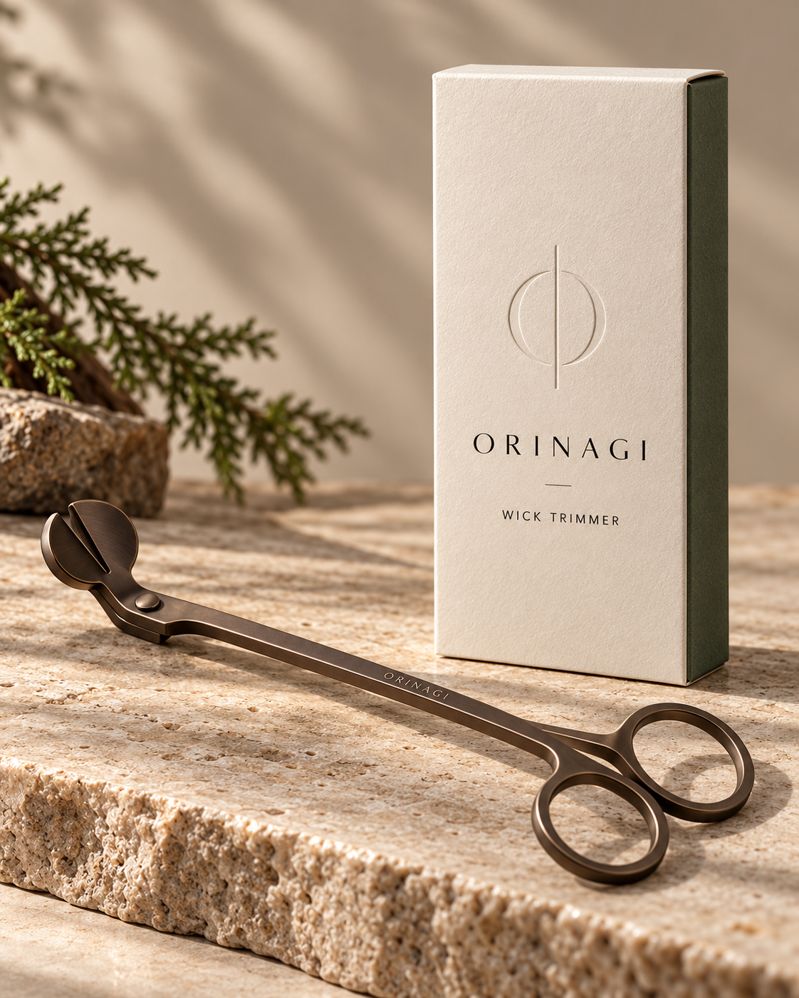 ORINAGI Wick Trimmer — packaging concept