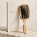 ORINAGI Wooden Hair Brush — product concept